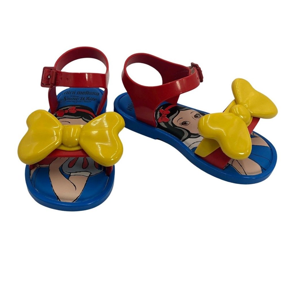 Mini Melissa Disney Snow White Little Girl Sandal - Picture 7 of 8